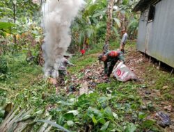 TNI dan Masyarakat Bersatu Wujudkan Lingkungan Sekolah yang Bersih dan Sehat