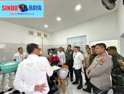 Bentuk Sinergi, Kapolres Pamekasan Bersama Forkopimda Tinjau Langsung Dapur Sehat SPPG
