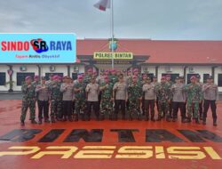 Tingkatkan Sinergitas Keimanan, Prajurit Yonmarhanlan IV Laksanakan Shalat Jumat Bersama Polres Bintan