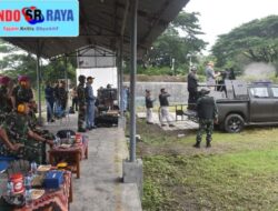 WADAN KORMAR TINJAU UJI FUNGSI SENJATA GUTLING GUN M134P