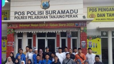 Polres Pelabuhan Tanjung Perak dan PMII Taswirul Afkar Gelar Kegiatan Sosial Ramadhan, Bagikan 150 Paket Takjil