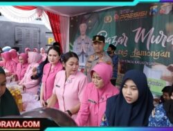 Polres Lamongan Gandeng Disperindag Gelar Bazar Ramadhan Murah