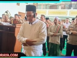 Polda Jatim Gelar Shalat Gaib, Wujud Empati Atas Gugurnya 3 Anggota Dalam Tugas di Way Kanan Lampung
