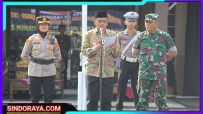 Wakil Bupati Sampang Pimpin Apel Gelar Operasi Ketupat Semeru 2025 di Mapolres Sampang