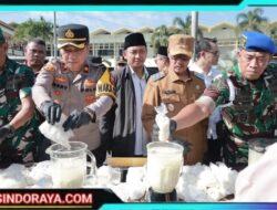 Sepanjang Ramadhan Polres Jember Berhasil Sita Puluhan Ribu Botol Miras dan Okerbaya
