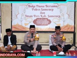 Kapolres Sumenep Gelar Buka Puasa Bersama Media, Pererat Sinergitas di Bulan Ramadhan