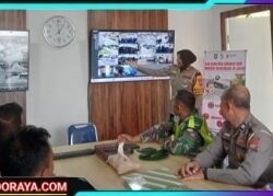 Operasi Ketupat Semeru 2025, Polres Jombang Pantau Arus Mudik Melalui 48 CCTV