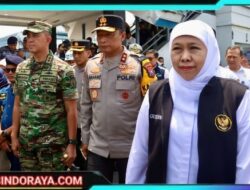 Kapolda Jatim Bersama Pangdam V Brawijaya dan Gubernur Tinjau Arus Mudik di Pelabuhan Ketapang