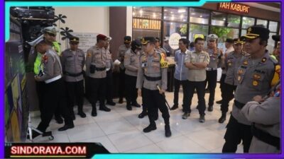 Hujan Tak Surutkan Semangat, Polres Bondowoso Gelar Apel Pasukan Pengamanan Malam Takbir Idul Fitri 1446 H