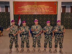 Kolonel Marinir, Widoyono Resmi Jabat Komandan Resimen Artileri 2 Marinir