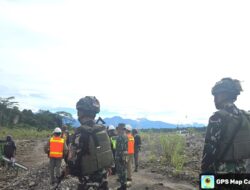 Tertibkan Aktivitas Ilegal, Satgas Yonif 611/Awang Long Gelar Patroli Penertiban NK