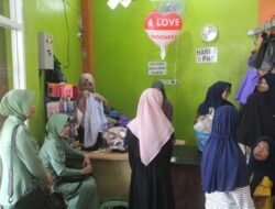 Persit Tabalong Tunjukkan Kasih Sayang dengan Ajak Anak Panti Asuhan Belanja Baju Lebaran