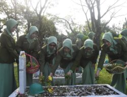 HUT ke-79 Persit KCK, Ziarah Nasional ke TMP Kusuma Bangsa