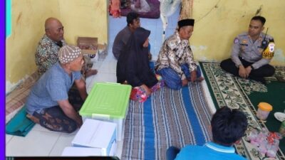 Polres Lamongan Berikan Santunan dan Tali Asih Kepada Keluarga Korban Laka KA di Pucuk