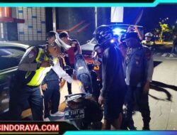 Patroli Skala Besar KRYD, Polres Nganjuk Terapkan Metode SREG Hingga Dini Hari