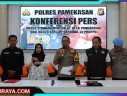 Berantas Narkoba, Polres Pamekasan Amankan 1 Bandar dan 2 Pengedar