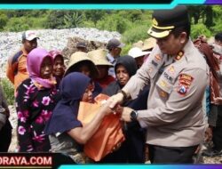 Jumat Berkah, Polres Sumenep Gelar Baksos di TPA Wujud Kepedulian Terhadap Sesama