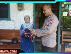 Panen Terong di Polsek Wilangan, Warga Sekitar Kebagian