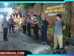 Polres Pamekasan Siagakan Personel di Gereja Pastikan Ibadah Paskah Aman