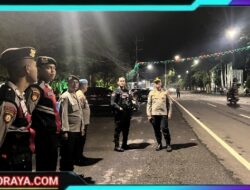 Polresta Banyuwangi Gelar Patroli Skala Besar Komitmen Beri Rasa Aman Masyarakat