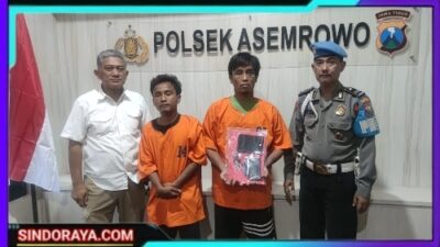 Polsek Asemrowo Amankan Dua Residivis Dari Amukan Massa Usai Curi Motor