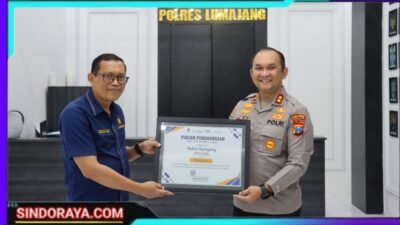 Polres Lumajang Raih Penghargaan Pengelolaan Anggaran Terbaik Dari KPPN Jember