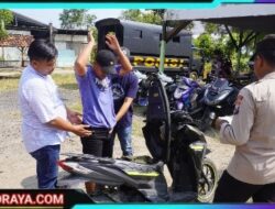 Maraknya Motor Hasil Curian Dijual ke Madura, Polres Bangkalan Gelar KRYD Razia Terpadu Secara Rutin