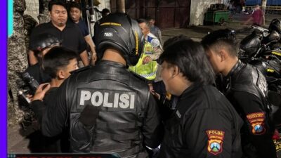 Operasi Troli Getar Kompi Jogoboyo 97 Polrestabes Surabaya Amankan Remaja Salah Asuhan dan Balap Liar
