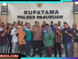 Polres Pasuruan Gelar Silaturahmi Dengan Serikat Pekerja Jelang May Day