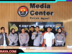 Hanya Butuh Waktu 6 Jam, Polres Ngawi Berhasil Amankan Tersangka Curanmor di Bringin