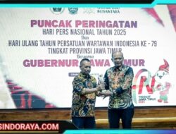 Kapolda Jatim Raih Penghargaan Prapanca Award di Puncak HPN 2025
