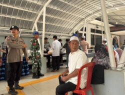 Berikan Rasa Nyaman Personal Kodim 1009/Tla Bantu Amankan Kunjungan Warga Binaan Lapas Kelas II B Pelaihari