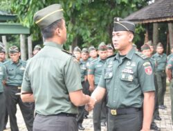 Perkuat Satuan: Kodim HST Terima Personel Baru dan Gelar Kenaikan Pangkat