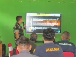 Bersama Rombongan Forkopimda Dandim 1009/Tanah Laut Tinjau Langsung Sasaran TMMD Ke-124