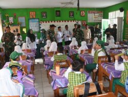 Kodim 1002/HST Awasi Penyaluran Program Makan Bergizi di Barabai
