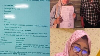 Pengusaha Catering di Gresik Dilaporkan Polisi Terkait Kasus Dugaan Penipuan dan Penggelapan