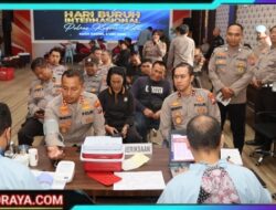 Peringati May Day, Polres Kediri Kota Gelar Donor Darah Bersama Serikat Pekerja