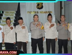 Silaturahmi Kapolres Nganjuk dan Pengurus PP Polri