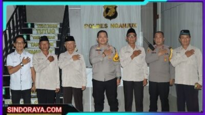 Silaturahmi Kapolres Nganjuk dan Pengurus PP Polri