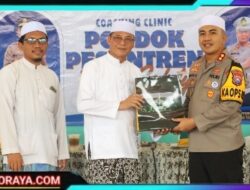 Sosialisasi Etika Berlalu – Lintas Polres Pelabuhan Tanjung Perak Gelar Coaching Clinic di Pondok Pesantren Assalafi Al-Fitrah Surabaya
