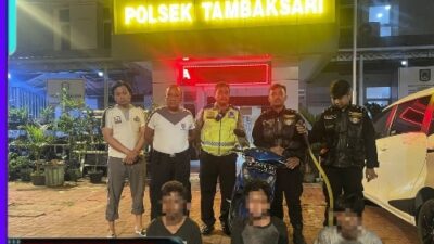 Tim Respatti Jogoboyo Polrestabes Surabaya Amankan Tiga Remaja Salah Asuhan, Diduga Komunitas Pogotneverdie