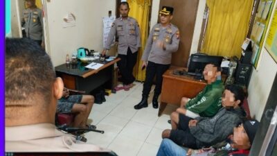 Operasi Pekat II Semeru, Polisi Amankan Tujuh Jukir Liar di Wonocolo