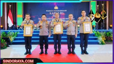 Polda Jatim Raih 3 Penghargaan Juara 1 Tingkat Nasional di Rakernis SDM Polri 2025