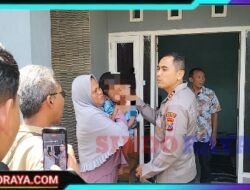 Polisi Peduli Warga, Kapolres Pacitan Santuni Anak Penderita Hidrosefalus