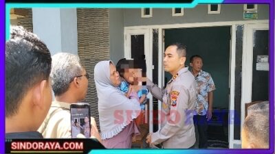 Polisi Peduli Warga, Kapolres Pacitan Santuni Anak Penderita Hidrosefalus