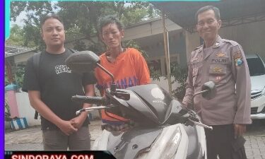 Nekat! Pengamen Kepergok Curi Motor di Bulak Kalitinjang Surabaya, Berhasil Diamankan Polsek Kenjeran