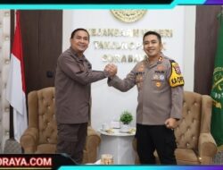 Kapolres Pelabuhan Tanjung Perak Jalin Silaturahmi Dengan Kejari Tanjung Perak, Perkuat Sinergi Penegakan Hukum