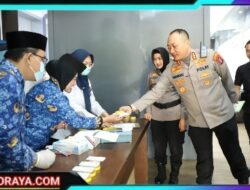 Tegas dan Bersih, 39 Pejabat Utama Polresta Malang Kota Jalani Tes Urine Usai Upacara Kebangkitan Nasional