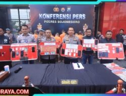 Polres Bojonegoro Berhasil Ungkap Narkoba, 17 Tersangka Diamankan