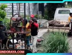 Hadapi Krisis Air, Warga Perumahan Pesona Suramadu Gotong Royong Bangun Sumur Bor